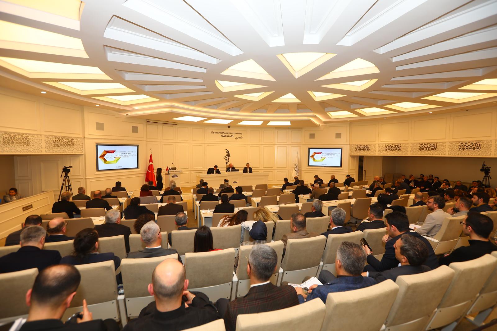 Gençlik Meclisi üyeleri, Gaziantep Büyükşehir Belediye Meclisi Toplantısına Katıldı